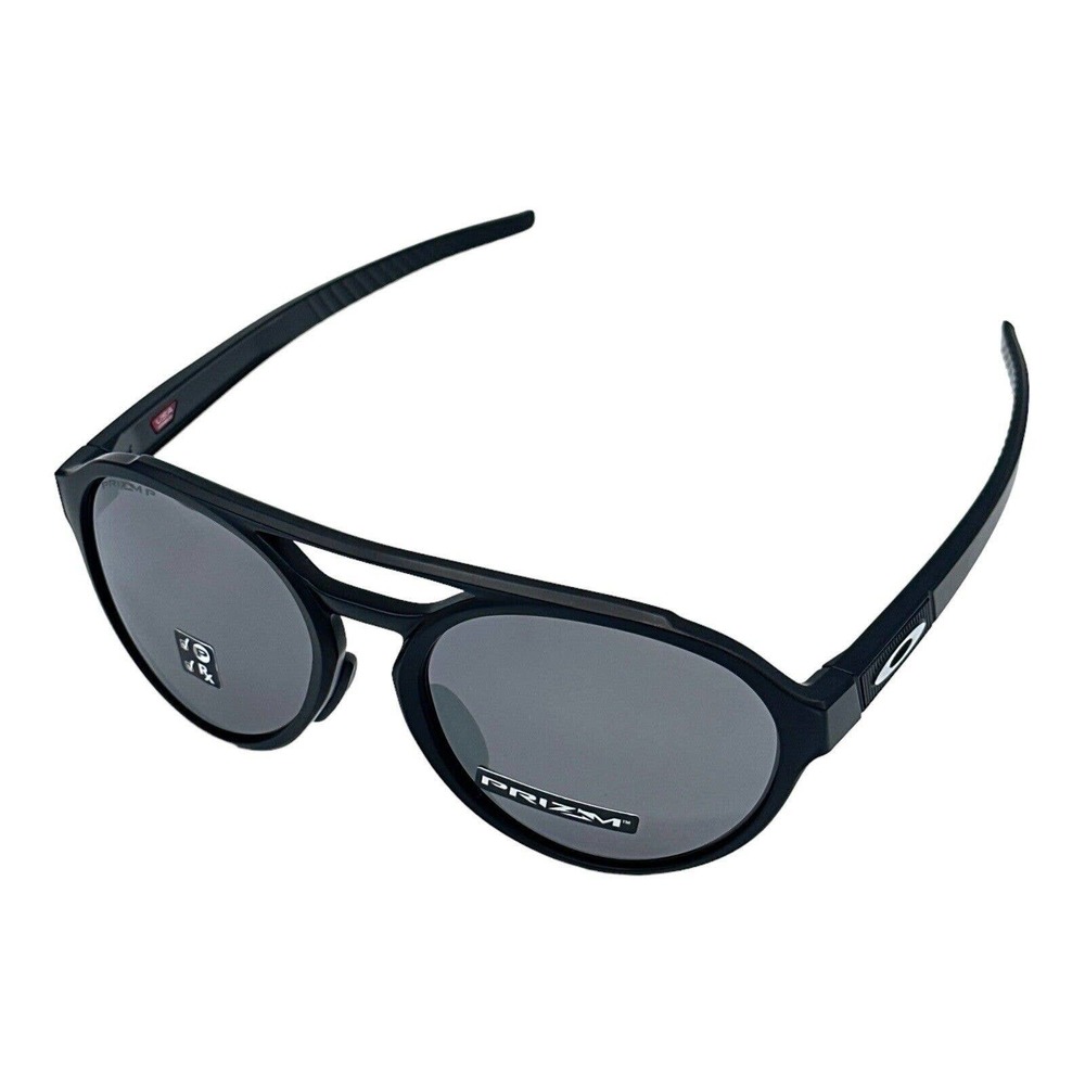 Oakley Forager Asia Fit Matte Black Prizm Black Polarized Lens Sunglasses